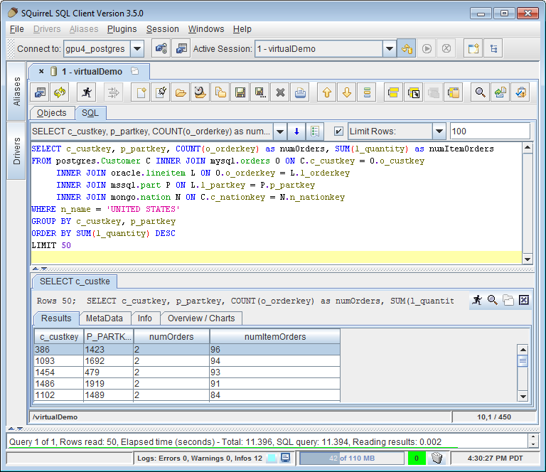 oracle sql cross join example
