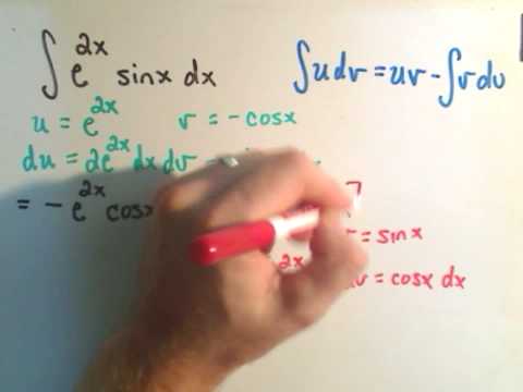 integration by parts fraction example