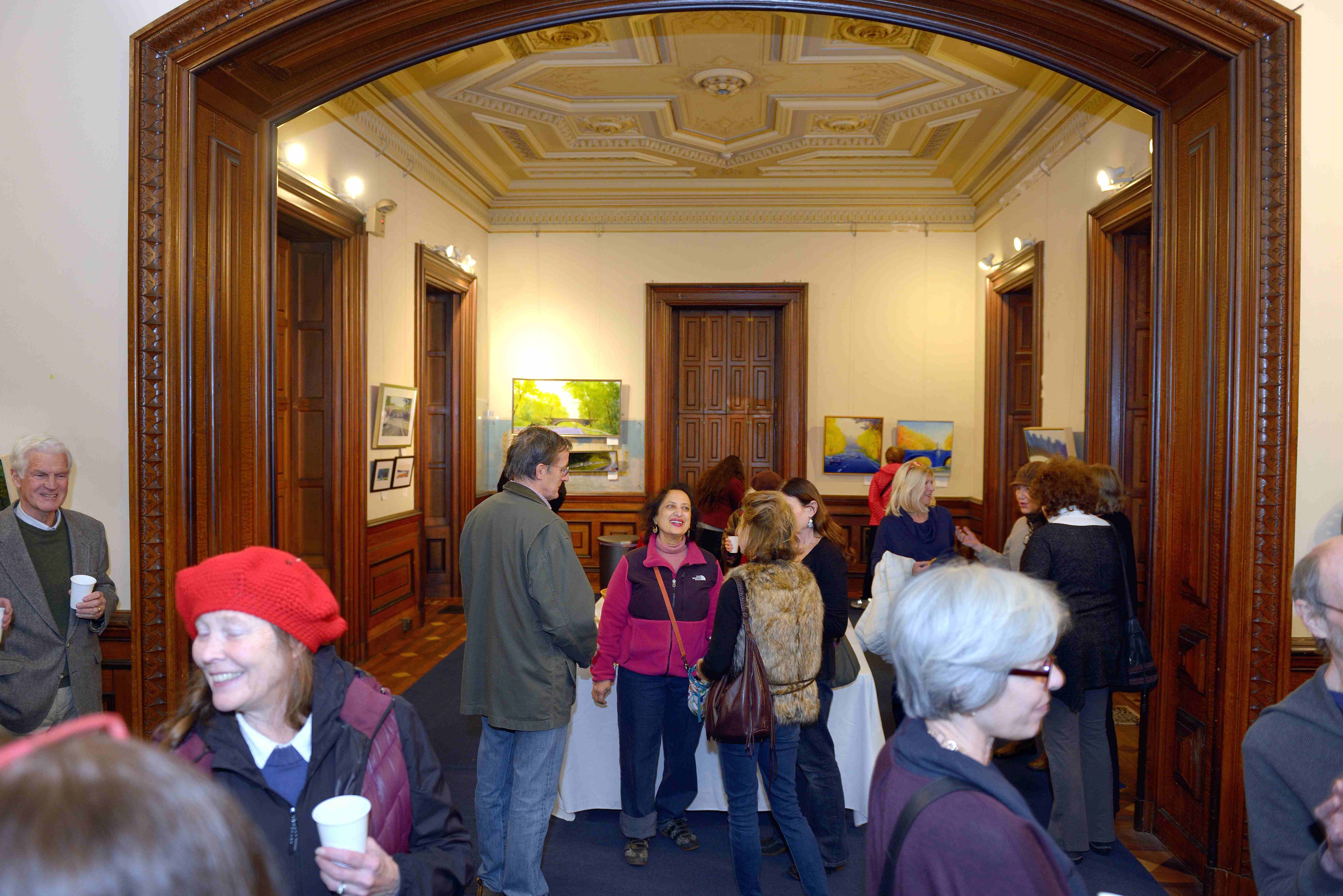 example of an art exhibition application