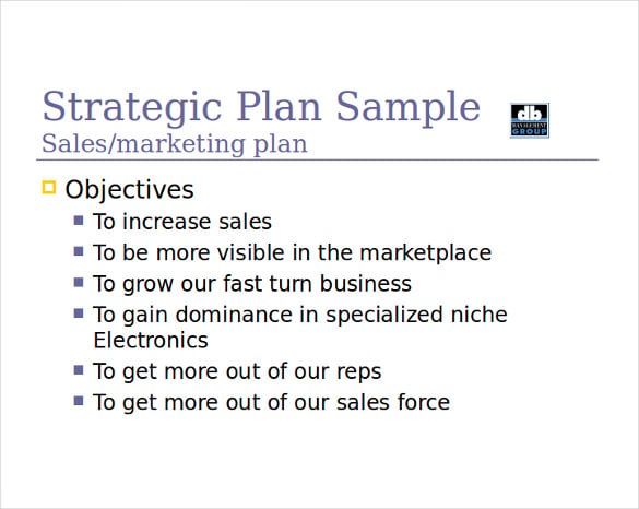 marketing plan sales forecast example