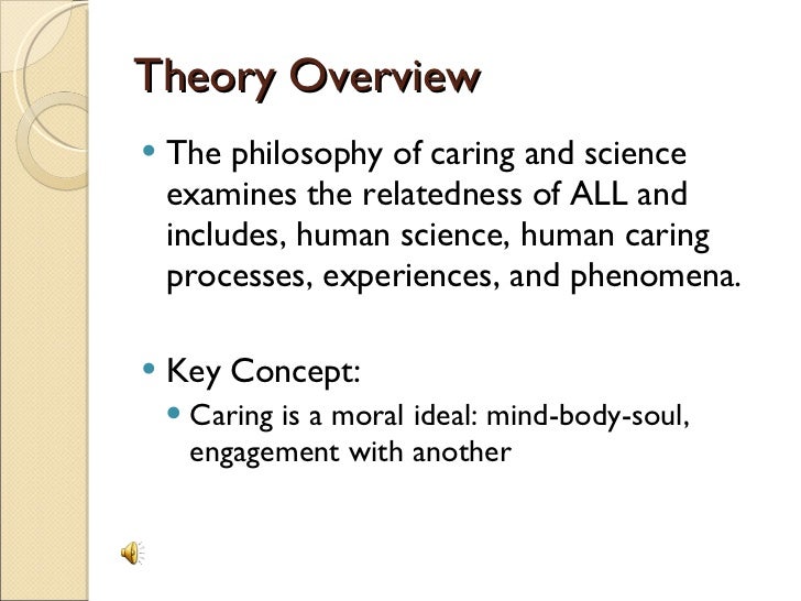 an example of a theory in science