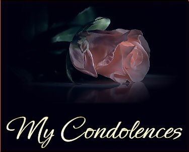 example of condolence message to a friend