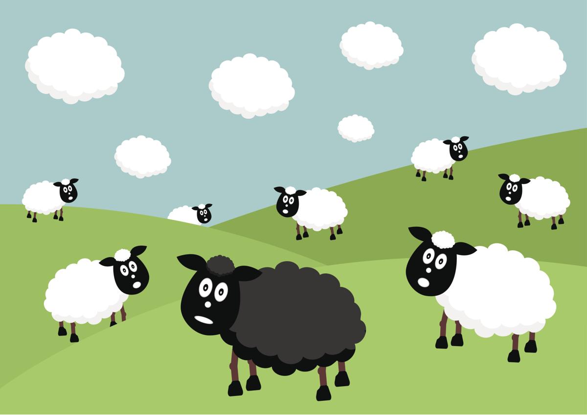 black sheep of the family example