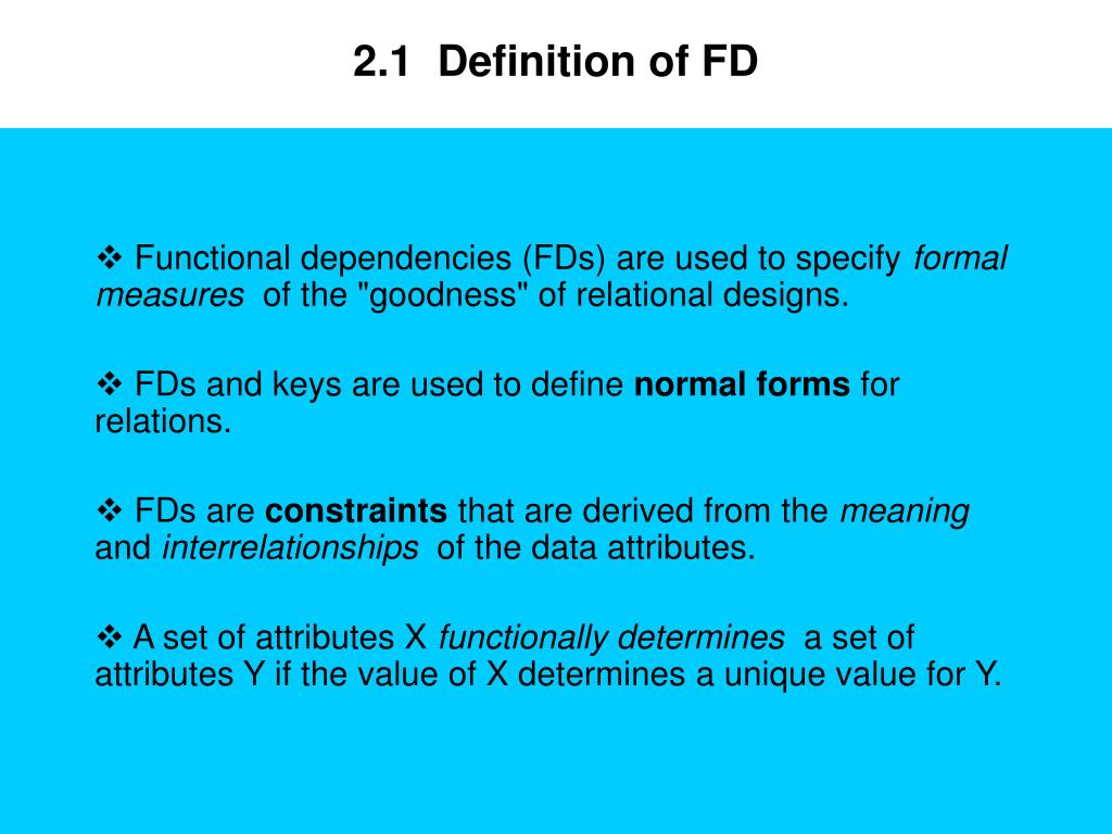 functional dependencies in database example