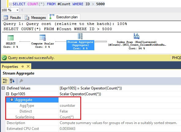 user defined aggregate function sql server example
