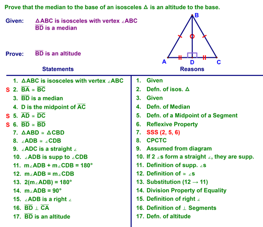 example of altitude in geometry