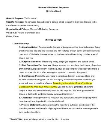 how to write a persuasive speech outline example