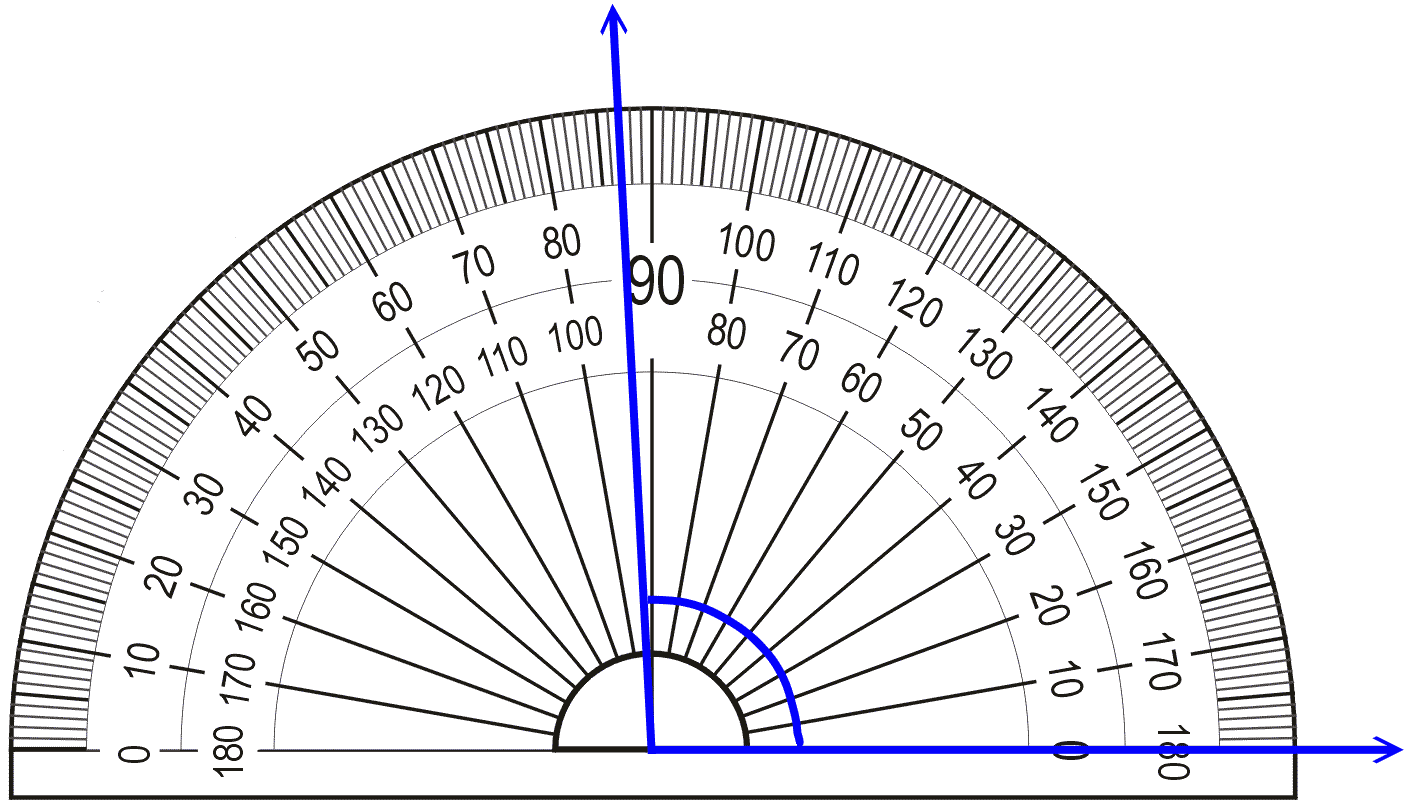 degree measure of an arc example