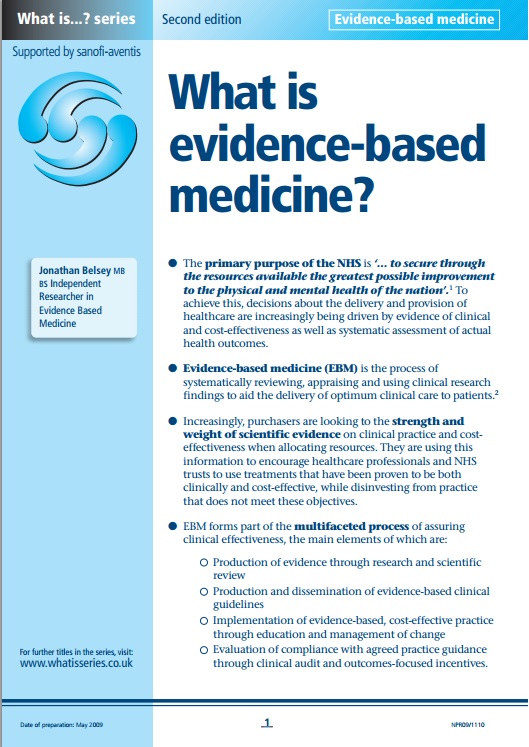 best practice evidence based nursing procedures example