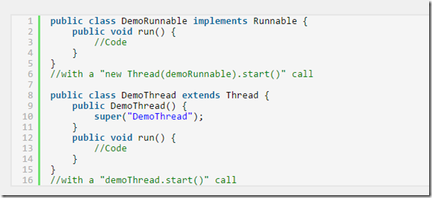 what is thread in java with example