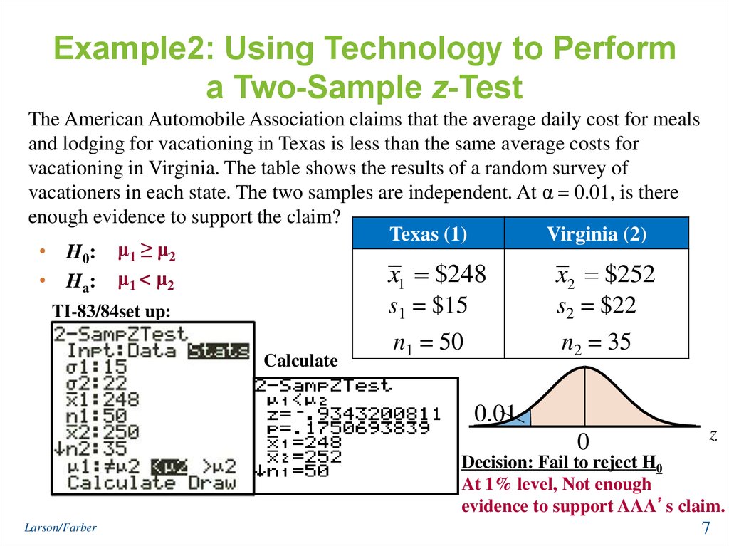 one sample t test example ppt
