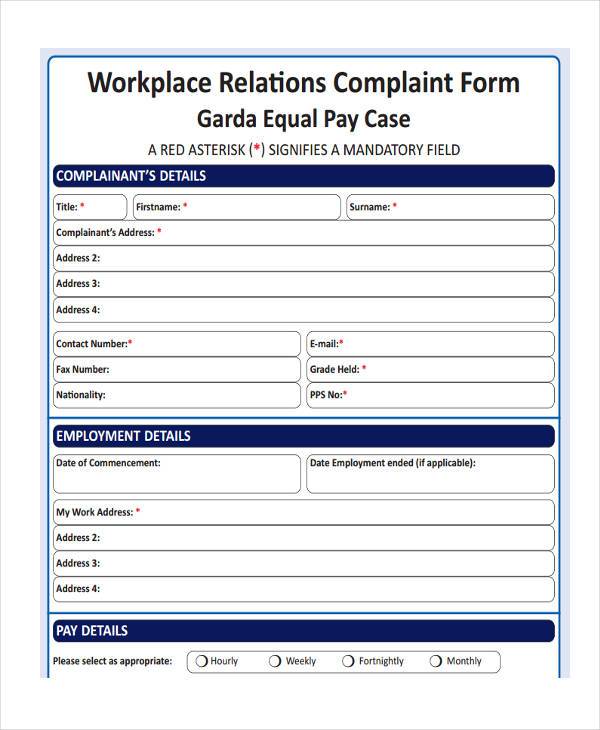 disclosure example in the workplace