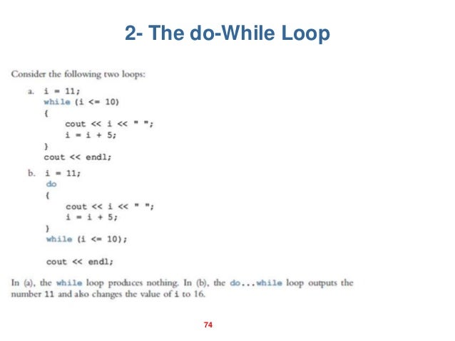 do while loop example c++