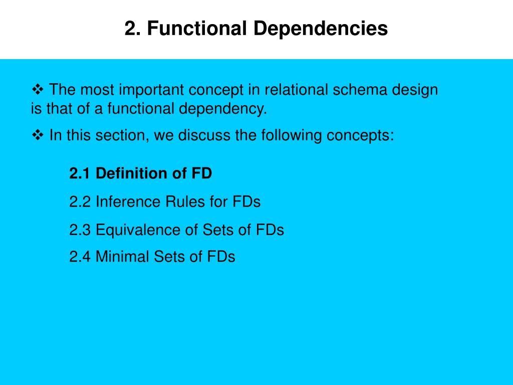 functional dependencies in database example