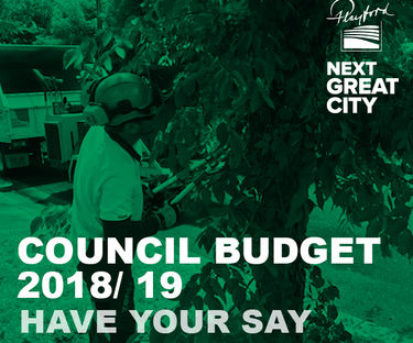 example of have your say to a council draft budget