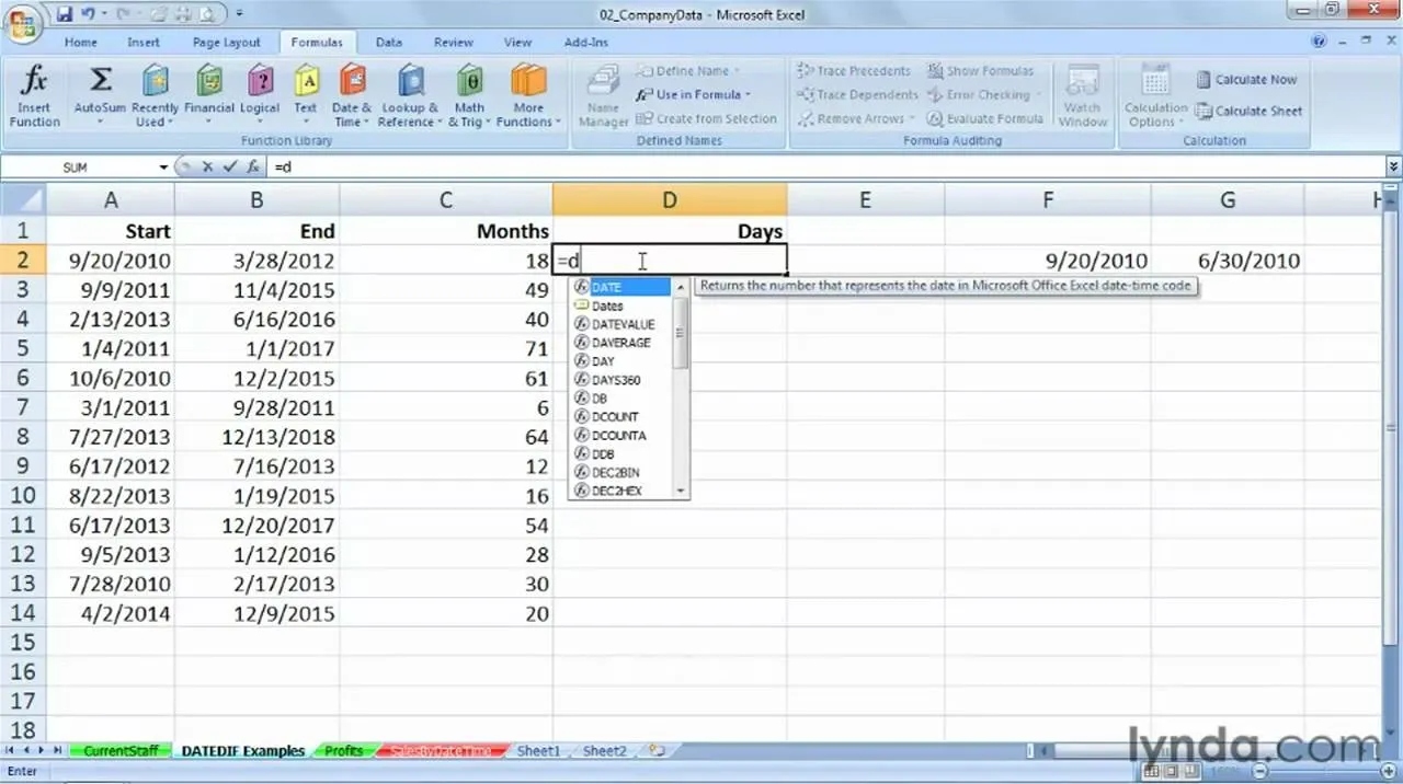 Functions Of Ms Excel With Example 5170