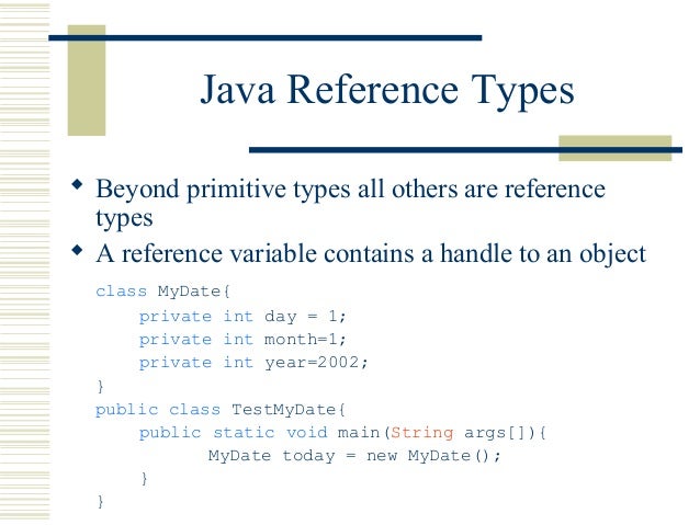 type erasure in java example