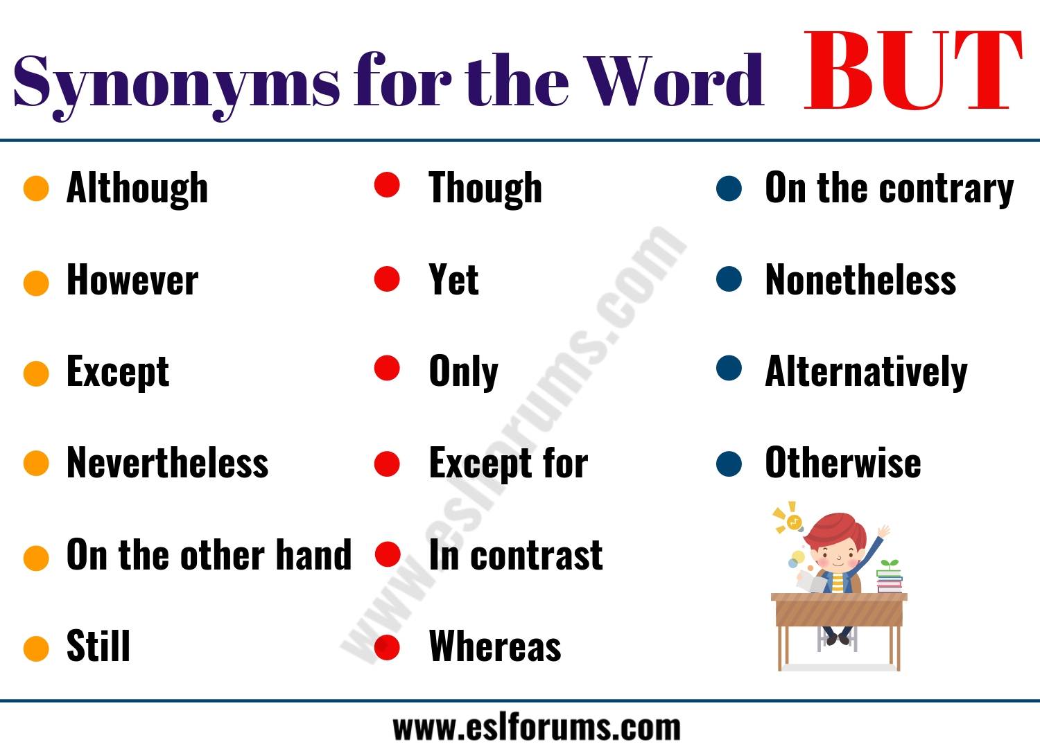 ways to say for example