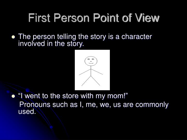 what-is-first-person-point-of-view-example